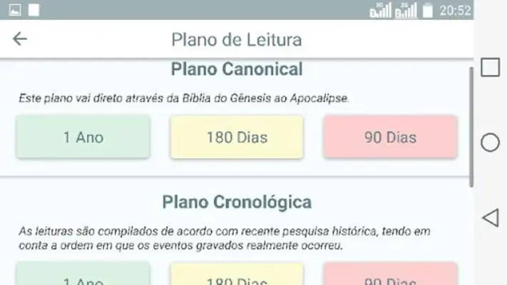 Bíblia android App screenshot 2