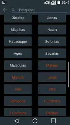 Bíblia android App screenshot 4